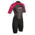 Gul Womens G-FORCE Flatlock Shorty 3mm Wetsuit - Black/Pink