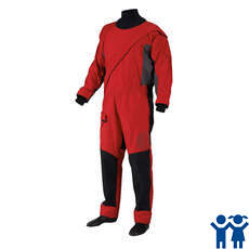 Gill Junior Pro Drysuit Front Zip - Red Gill Junior Pro Drysuit Front Zip - Red