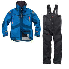 Gill Os23 Ensemble Veste Et Pantalon De Navigation Combo - Bleu / Graphite
