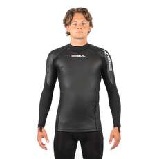 GUL Code Zero Vaprkin Longsleeve Rash Vest - Black