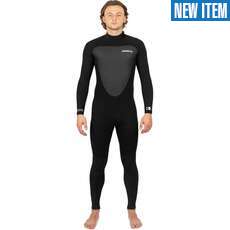 Gul Response 5/3mm Blindstitch Backzip Fullsuit Wetsuit - Black RE1213