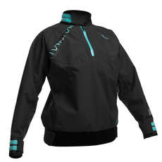 Gul Womens BALLISTIC Taped Spray Top - Black/Black