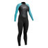Gul Junior Girls RESPONSE 3/2mm Wetsuit - Black/Turq