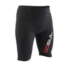 Gul RESPONSE 2mm Flatlock Neoprene Wetsuit Shorts - Black