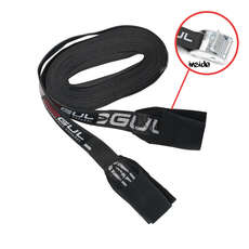 Gul Tie Down Straps - 3m x 25mm (Pair) - Black