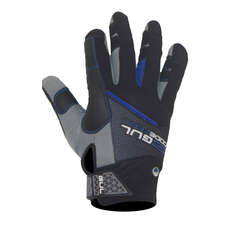 Gul Junior Winter Full Finger Sailing Gloves 2022 - Black/Blue