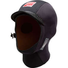 Gul Peaked 3mm SDL Surf Hood - Black - HO0305-B8