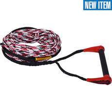 HO Sports Proline Rubber Wake / Waterski Line | 8 Section | 12" Handle