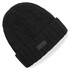 Gill Cable Knit Beanie - Black