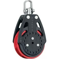 Harken 2625 57mm Carbo Ratchamatic Block - Red - Swivel