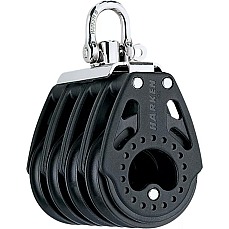 Harken 2631 57mm Carbo Quad Block - Swivel