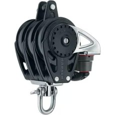 Harken 2668 75mm Carbo Triple Block - Swivel & Cam Cleat & Becket