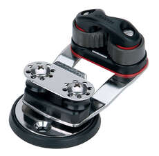 Harken 462 Micro Cam Base With Swivel & 16mm Sheaves