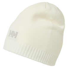 Helly Hansen Brand Beanie - White