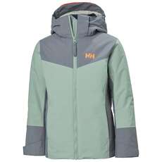Helly Hansen Junior Divine Jacket - Eucalyptus 41727 Helly Hansen Junior Divine Jacket - Eucalyptus 41727