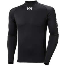 Helly Hansen UV50+ Rashguard - Black - 34023