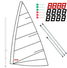 Holt Laser Standard MK1 Replica Sail & Mast Package