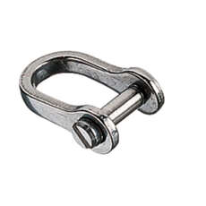 Holt Riley Forged A4 Stainless Steel Slotted Shackle 5mm HT5405S - Pair