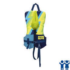 Hyperlite Boys Toddler Indy Neo Vest Buoyancy Aid - Flouro Yellow