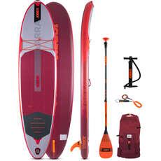 Jobe Yarra 10.6 Aero Inflatable Paddle Board SUP Package - Red Jobe Yarra 10.6 Aero Inflatable Paddle Board SUP Package - Red