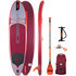 Jobe Yarra 10.6 Aero Inflatable Paddle Board SUP Package - Red