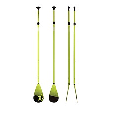 Jobe SUP Fiberglass Paddle 3 Pieces 2020 - Lime Green