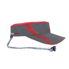 Gul Quick Dry Sailing Visor - Silver/Red