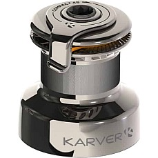 Karver KCW45 Compact Winch - 2-Speed Winch - Compact 45 - Stainles1