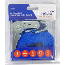 Kingfisher Mini Tie Down Ratchet Strap - 25mm x 6m