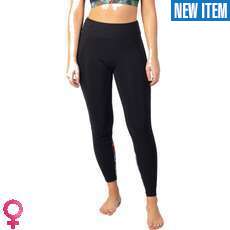 Gul Womens Luna7 2mm Neoprene Wetsuit Pants - Black/Jungle LA8301