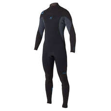 Magic Marine Brand 5/4mm Back-Zip Wetsuit - Blue