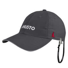 Musto Essential UV Fast Dry Crew Cap - Charcoal