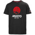 2021 Musto Tokyo T-Shirt - Black - LMTS093-991