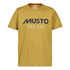 Musto Tee T-Shirt 2021 - Amber Gold - 82021