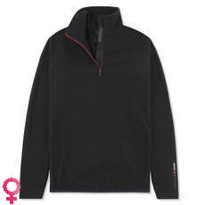 Musto Womens Evolution Demi-Zip Fleece Jacket - Noir