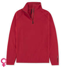 Musto Womens Evolution Half Zip Fleece Jacket - True Red