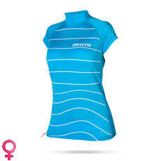 Mystic Star Womens Capsleeve Rashvest  - Mint