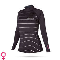 Mystic Star Womens Longsleeve Rashvest - Black