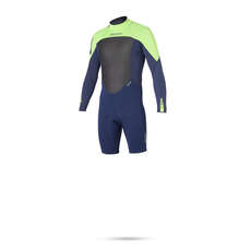 Mystic STAR 3/2 Flatlock Longarm Shorty Wetsuit 2015 - Navy