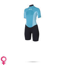 Mystic Womens STAR 3/2mm Shorty Wetsuit - Mint Mystic Womens STAR 3/2mm Shorty Wetsuit - Mint
