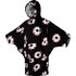 Mystic Womens Poncho 2023 - Black/White 210137