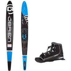 Obrien Siege 67.5" Slalom Ski Nautique & Fixation Z9 - Bleu