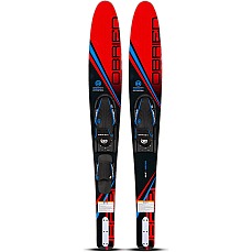 Obrien Vortex 65.5" Waterskis & X7 Bindings  - Red