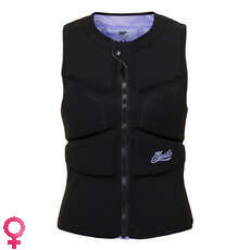 Mystic Womens Ruby Kite Surfing Front-Zip Impact Vest - Black/Purple 220143 Mystic Womens Ruby Kite Surfing Front-Zip Impact Vest - Black/Purple 220143