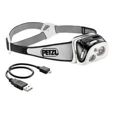 Petzl REACTIK® 220L Rechargeable Headlamp - Black
