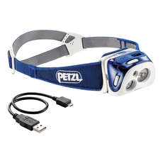 Petzl REACTIK® 220L Rechargeable Headlamp - Blue