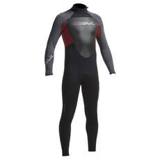 Gul RESPONSE 5/3mm Blindstitch Mens Wetsuit 2015 - Black/Cardinal