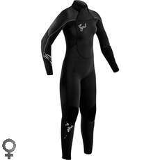 Gul Womens Response Blindstitch Steamer 3/2mm Wetsuit - Black - RE1232-B7