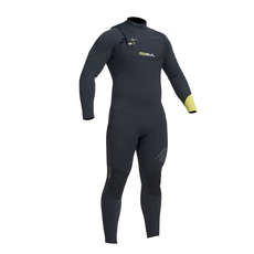 Gul RESPONSE 5/4mm Chest Zip Blindstitch Wetsuit - Black/Lime Gul RESPONSE 5/4mm Chest Zip Blindstitch Wetsuit - Black/Lime