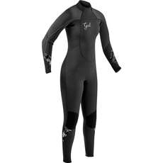 Gul Womens Response 4/3mm BS Wetsuit - Black - RE1248-B7